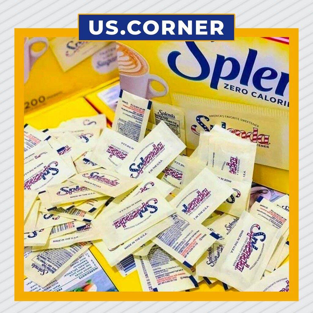50 gói- 100 gói đường ăn kiêng splenda dành cho người ăn kiêng, người tiểu đường