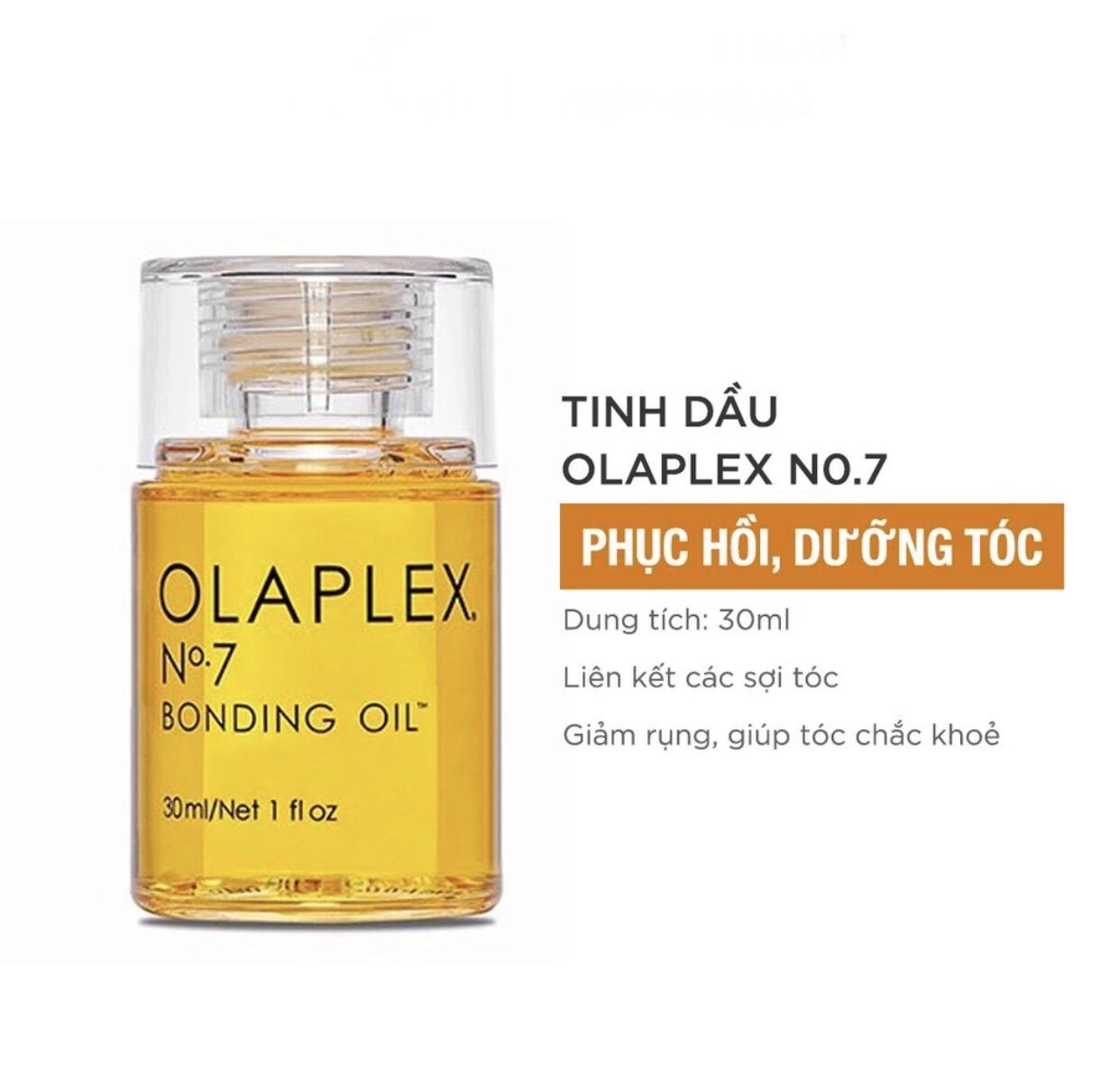 Tinh dầu dưỡng phục hồi tóc Olaplex No.7