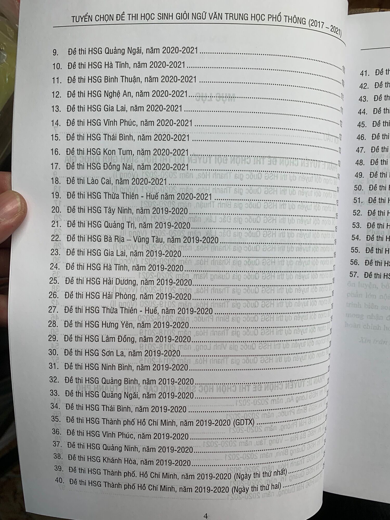 Tuyển chọn đề thi học sinh giỏi Thpt môn ngữ văn