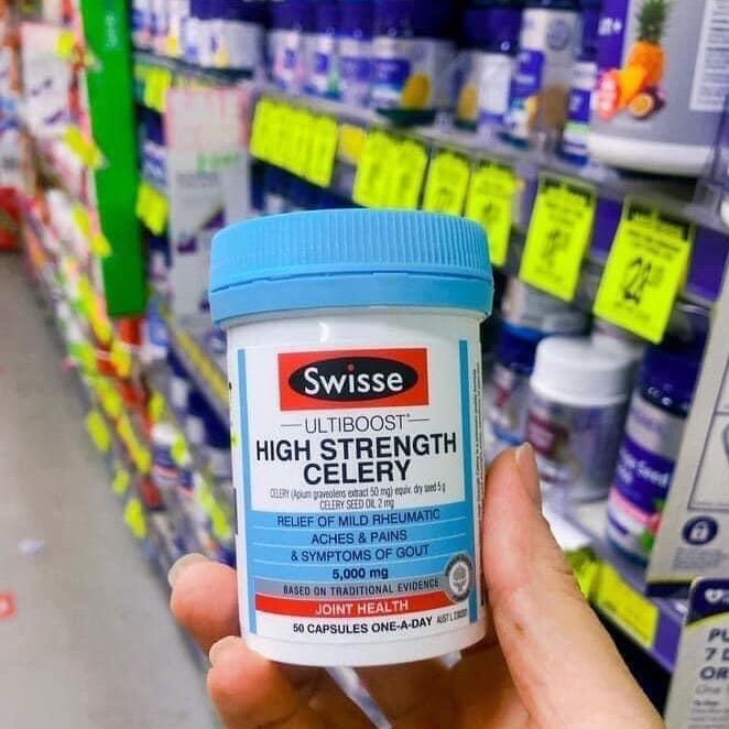 Gout Swisse High Strength Celery 5000mg