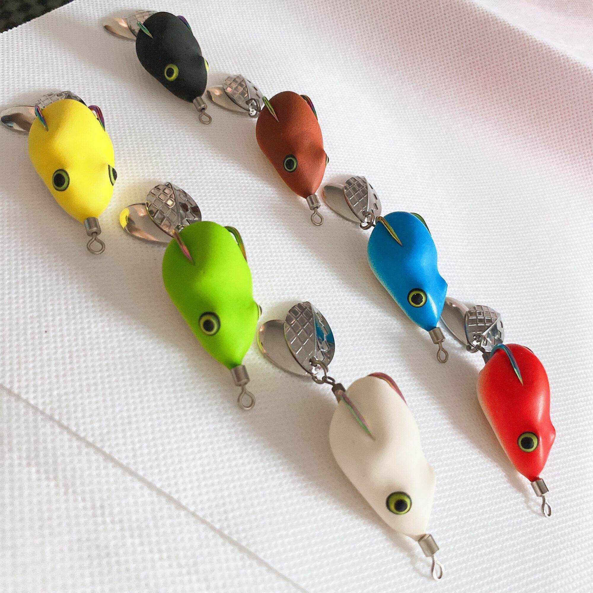 Nhái hơi n3_3.5cm- tvn lure- mồi câu cá lóc siêu nhậy