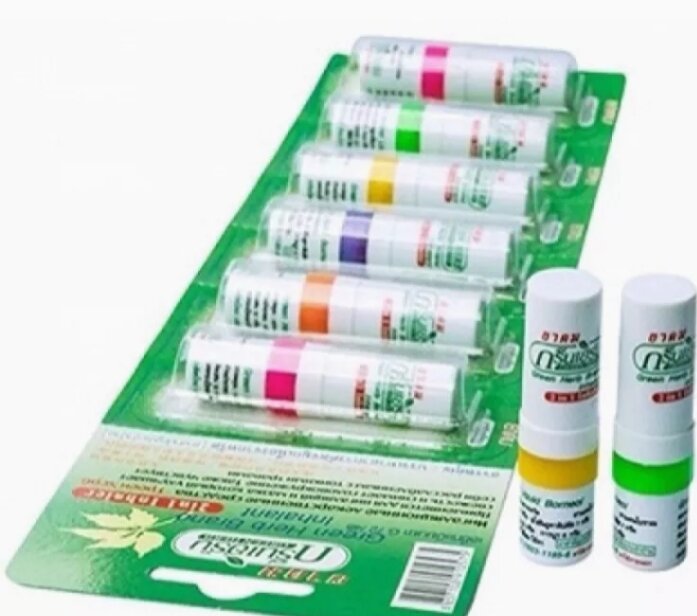 HÍT THÔNG Mũi Green Herb Hương bạc hà Thái Lan