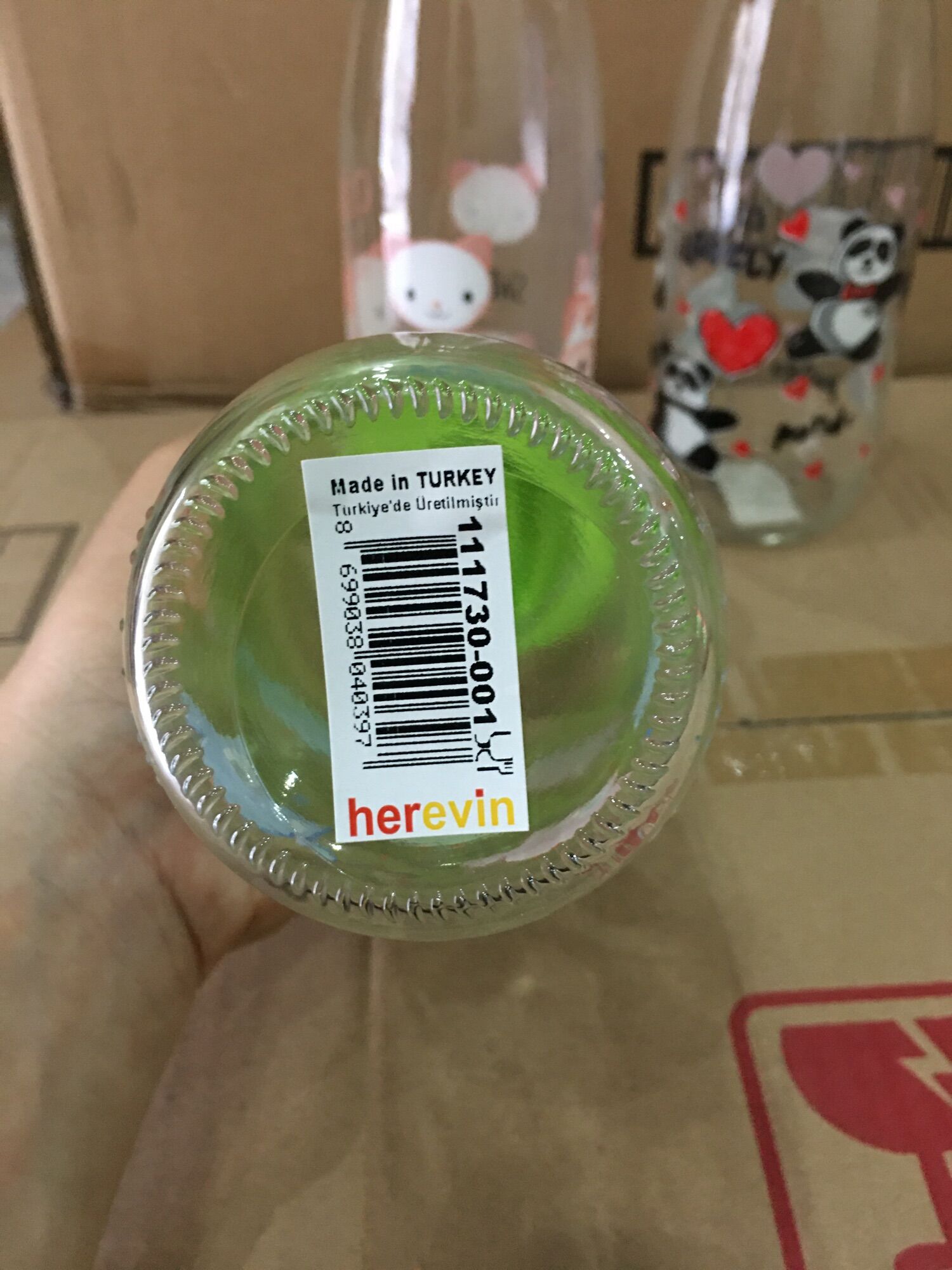 [HCM]???? COMBO 2 CHAI THUỶ TINH HEREVIN 500ml ??