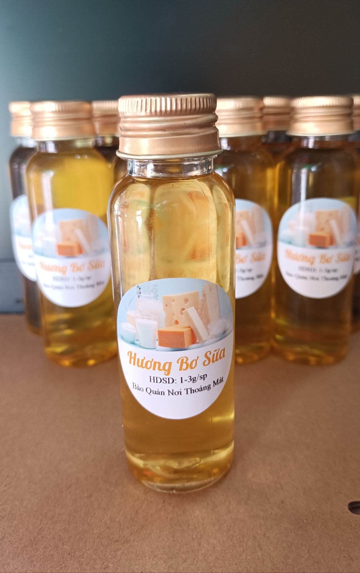 Hương bơ sữa dạng dầu chai 60ml