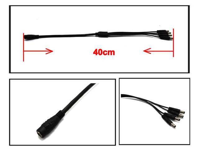 Dây chia nguồn DC 1-4 , chia nguồn DC