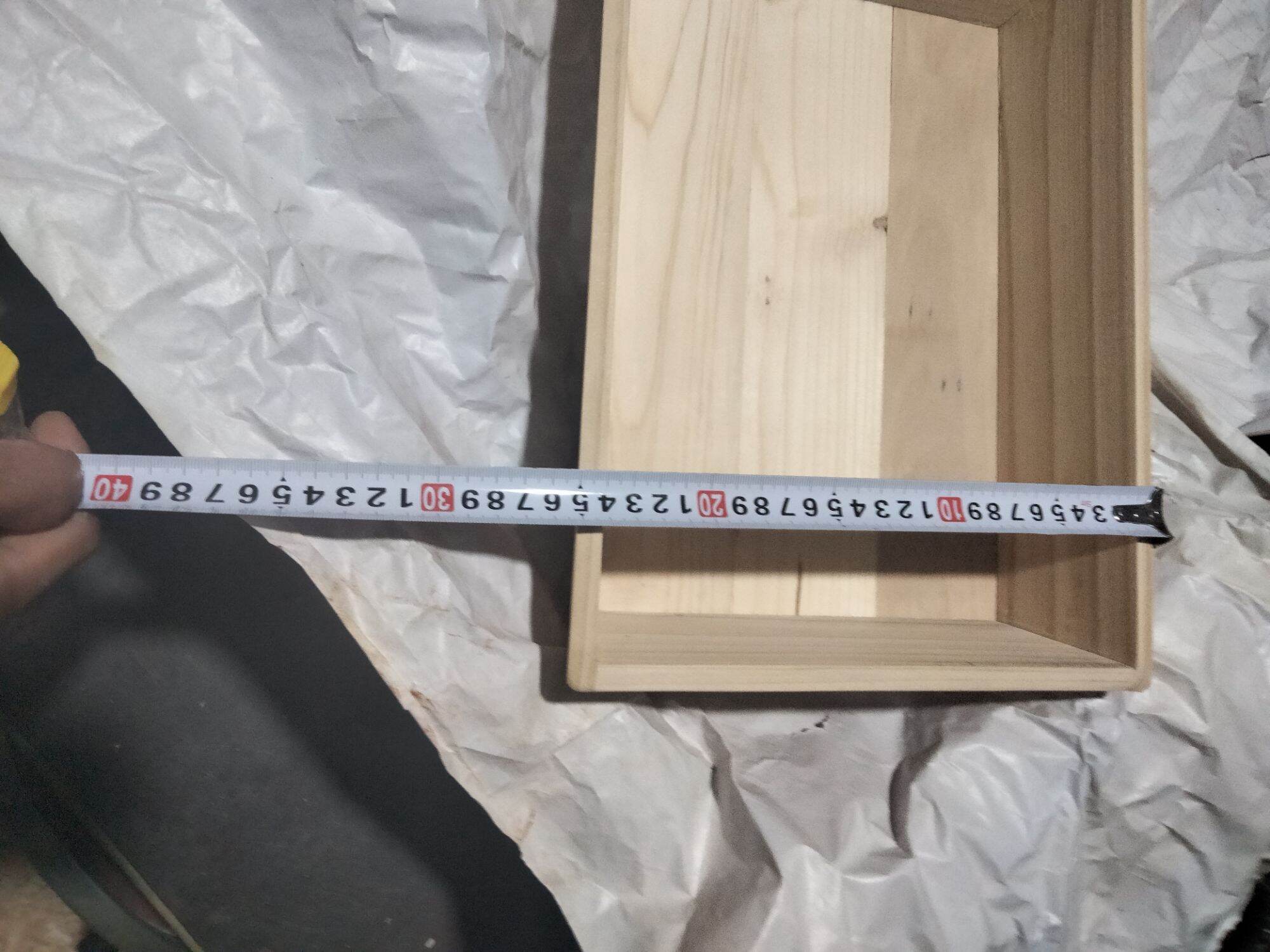 Khay gỗ đựng trái cây, quà tết 35cm*25cm*7cm