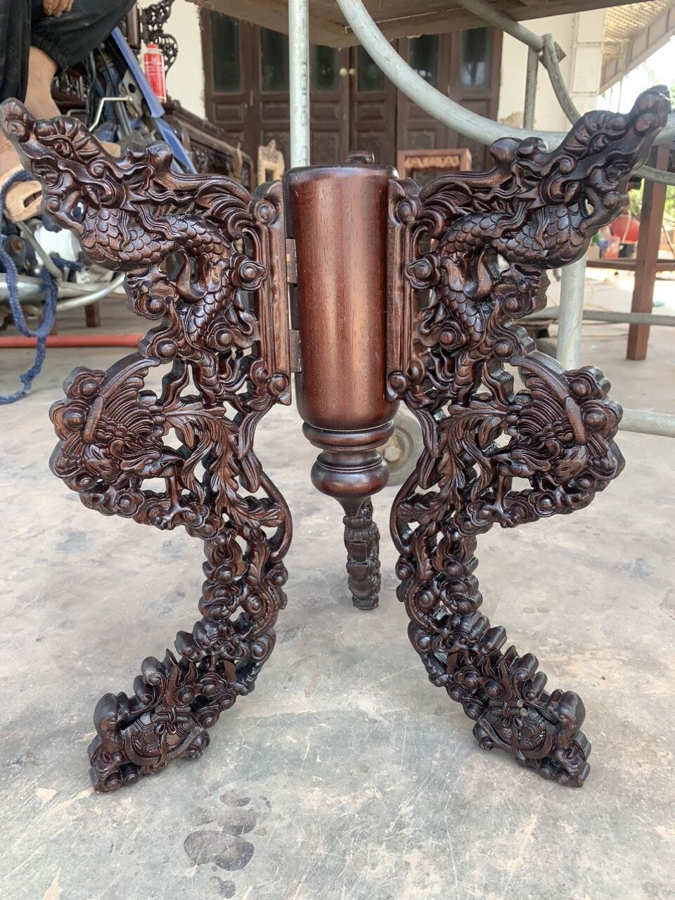 Trò kê đồ sứ,mâm ngũ quả