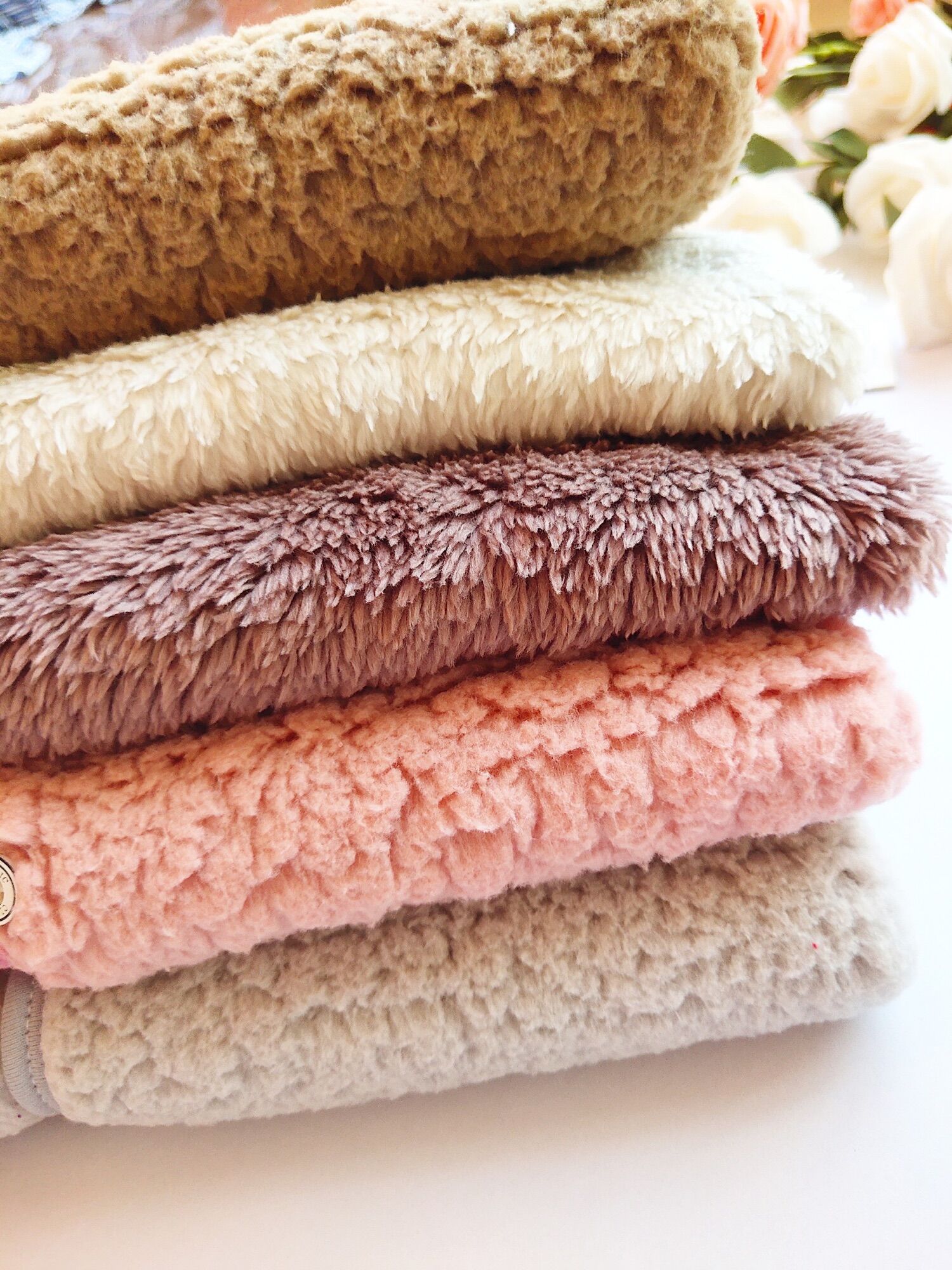 Áo gile lông cừu ấm áp cho bé size 3-8kg