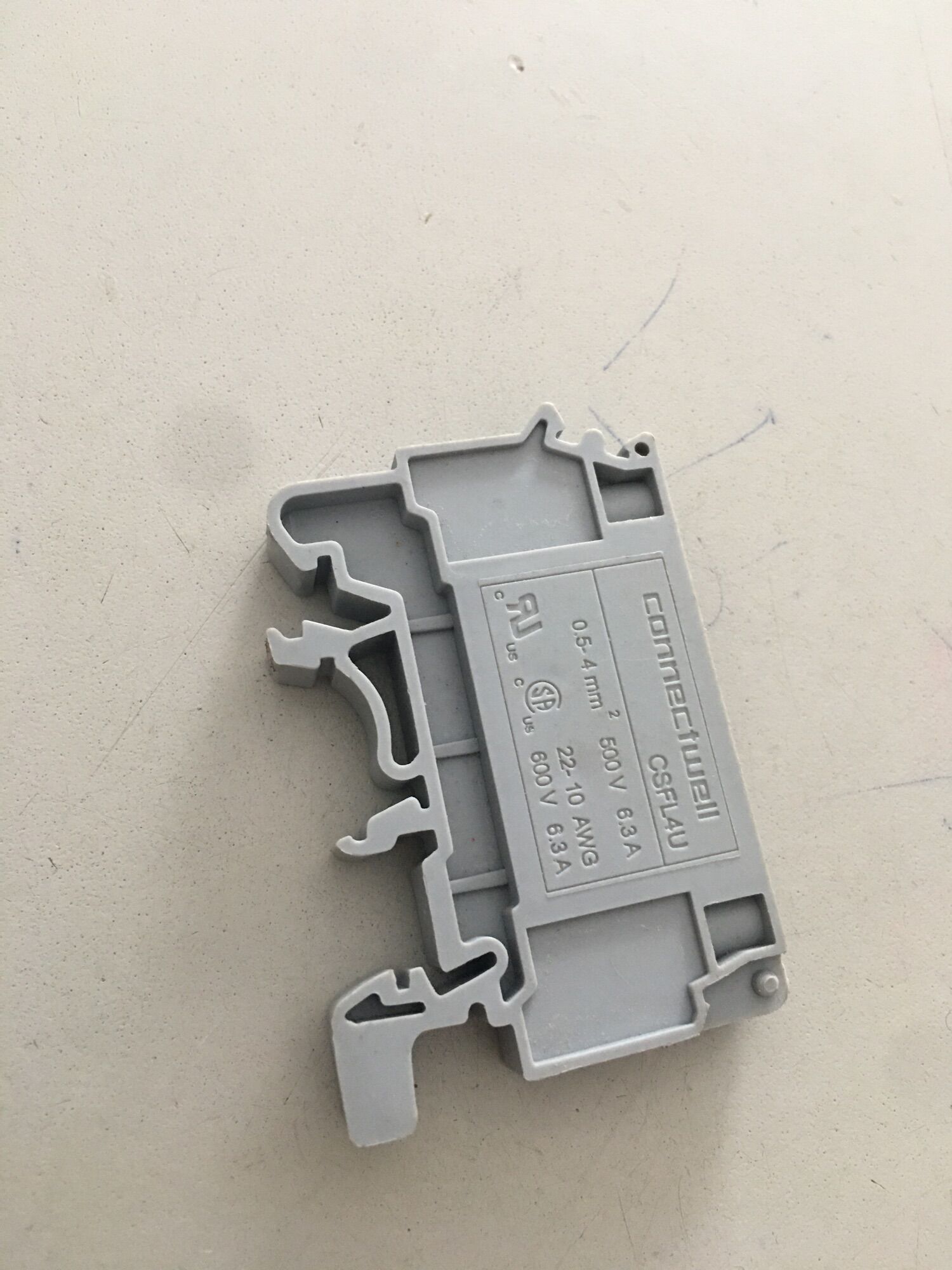 CẦU ĐẤU DÂY ( DOMINO TÉP) CẦU CHÌ CSFL 4mm2- CONNECTWELL - Ấn Độ