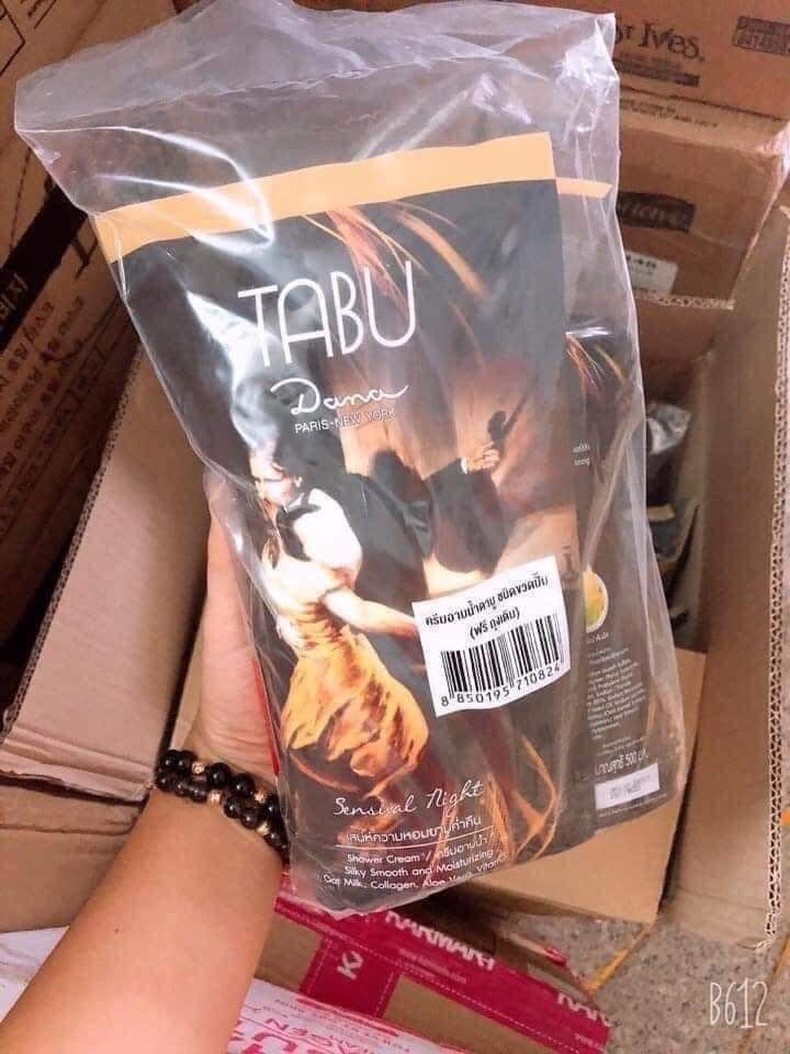 Sữa tắm tabu 500ml tặng túi 400ml thái lan