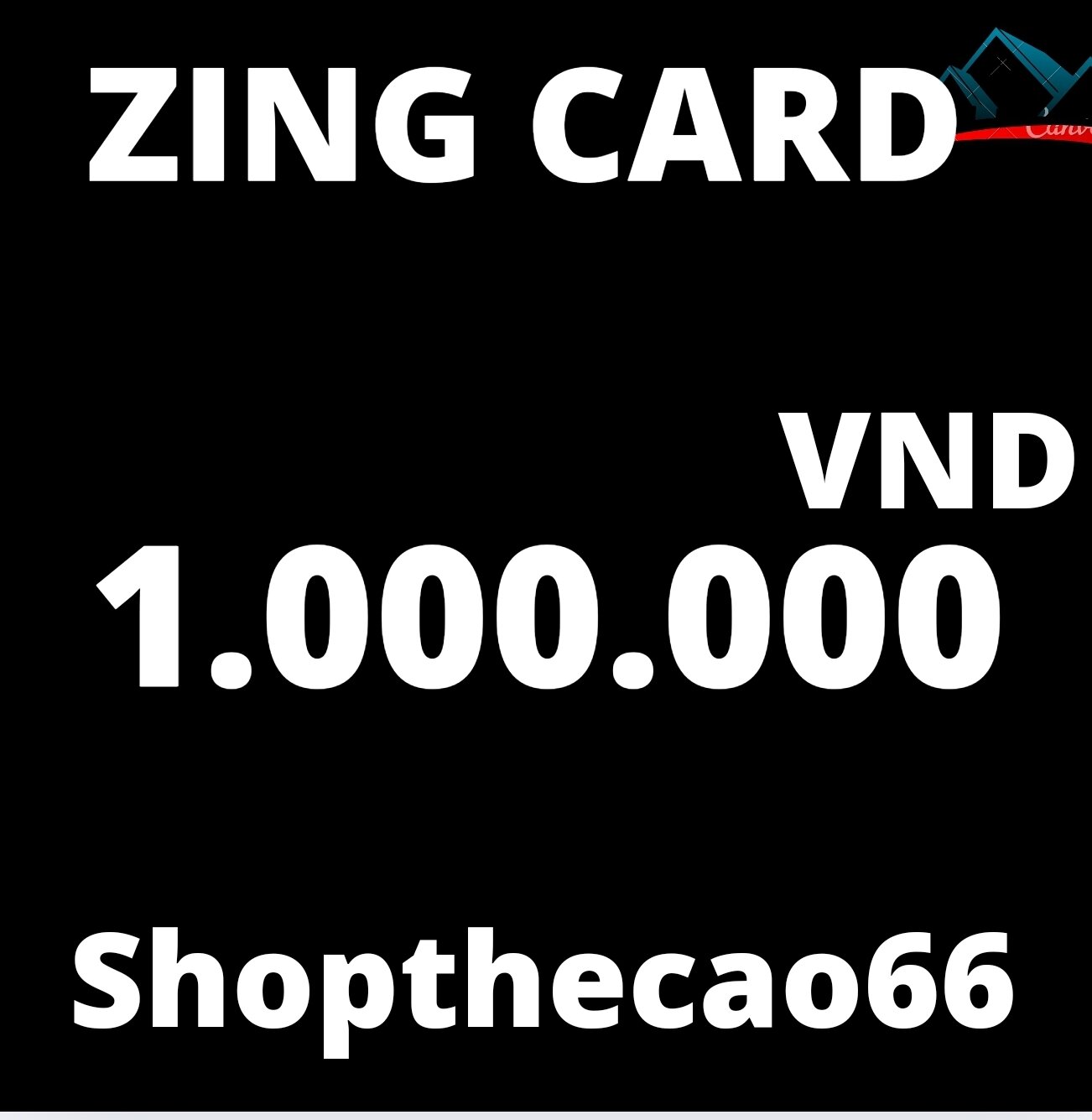 Zing card 1,000.000 VND