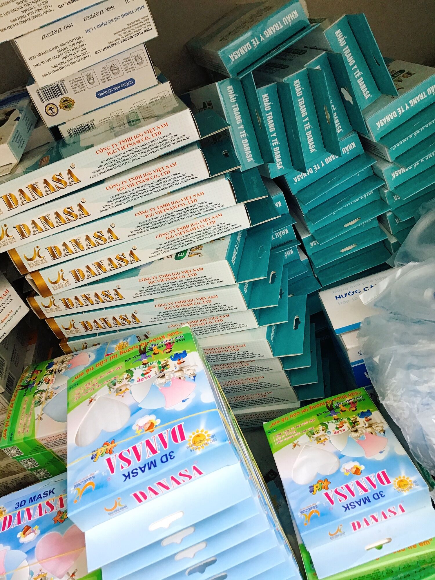 Khẩu trang 4D cao cấp Danasa (hộp 10 cái) KF94