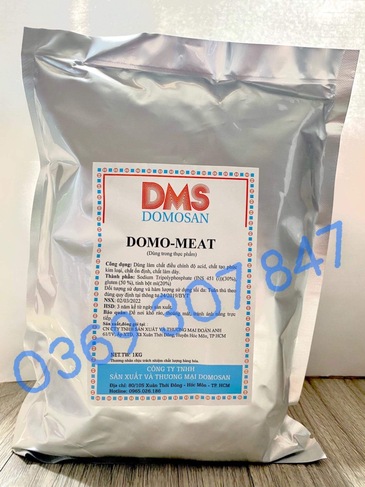 DOMO MEAT - Phụ gia tạo dẻo, dai, quết dính cho chả cá, chả tôm, chả mực,.