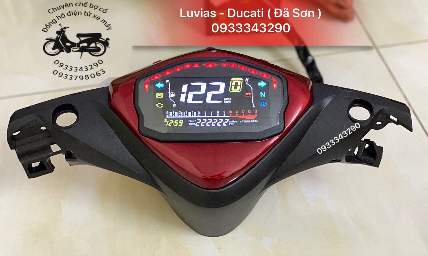 Trọn Bộ Bợ Cổ LUVIAS - DUCATI