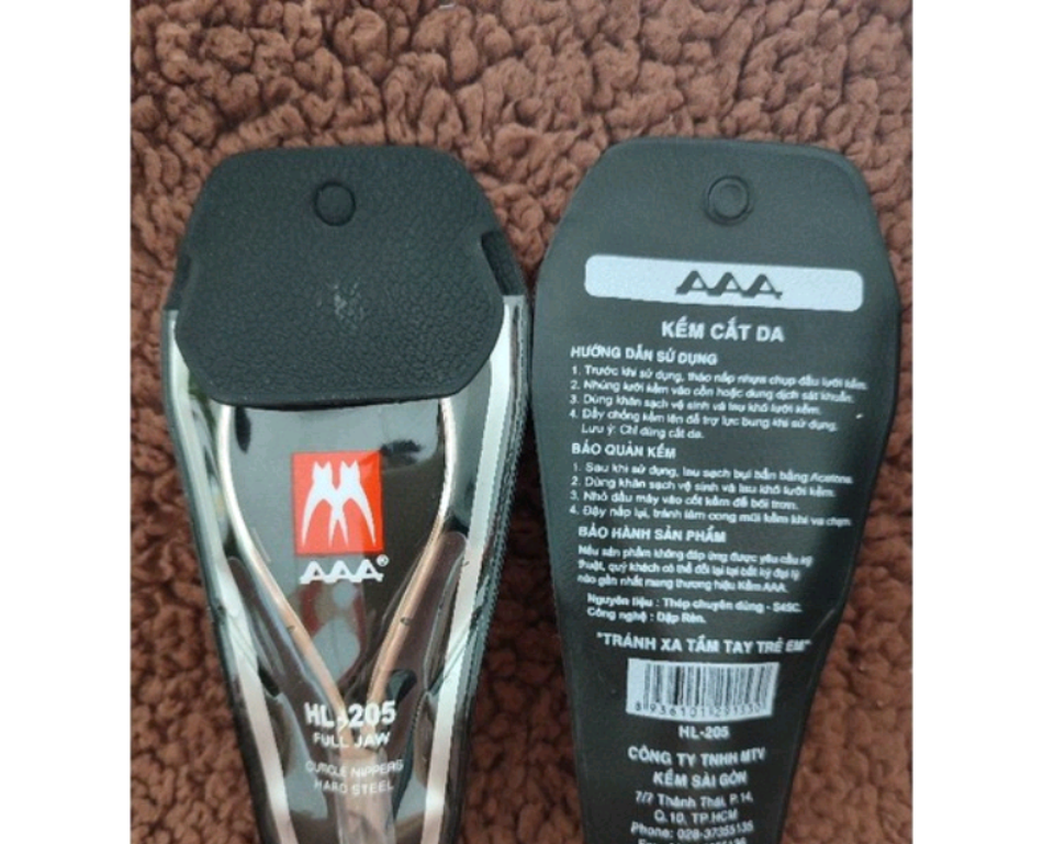 Kềm cắt da AAA HL205, Kìm nhặt da HL205
