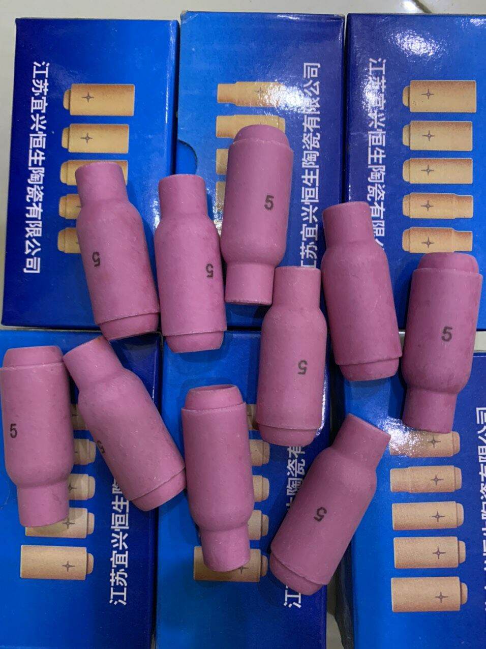 Sứ hàn tig dài wp26 -wp17-18- số 4 ,5 ,6, 7,8 hộp 10 cái