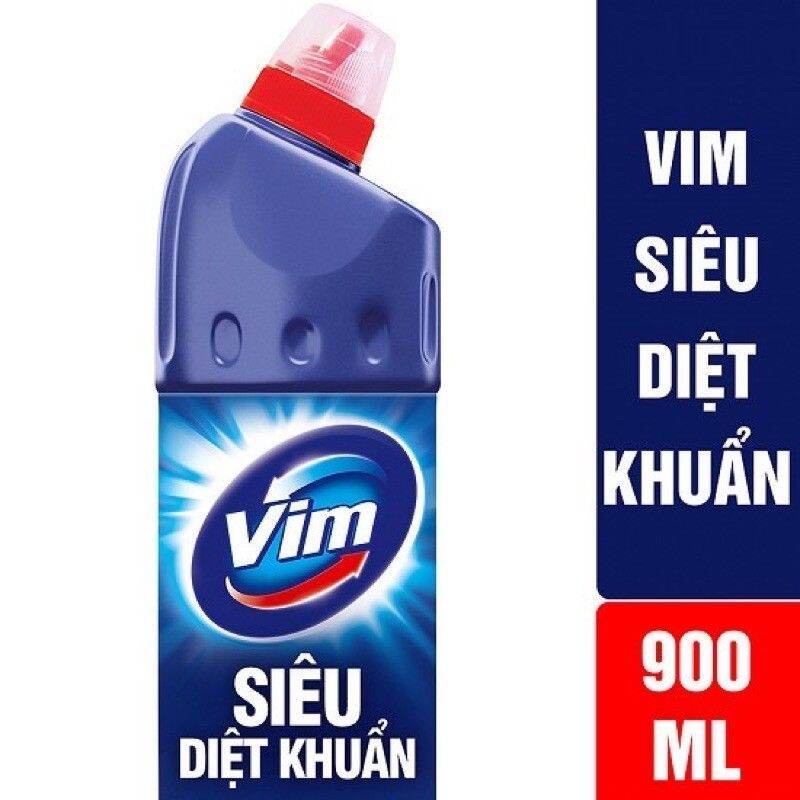 Tẩy rửa bồn cầu và nhà tắm vim 900ml