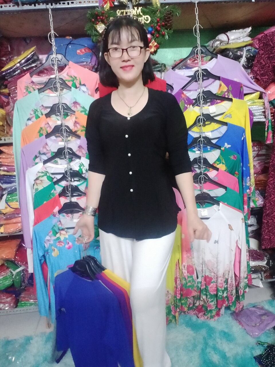 set bộ bà ba chơn