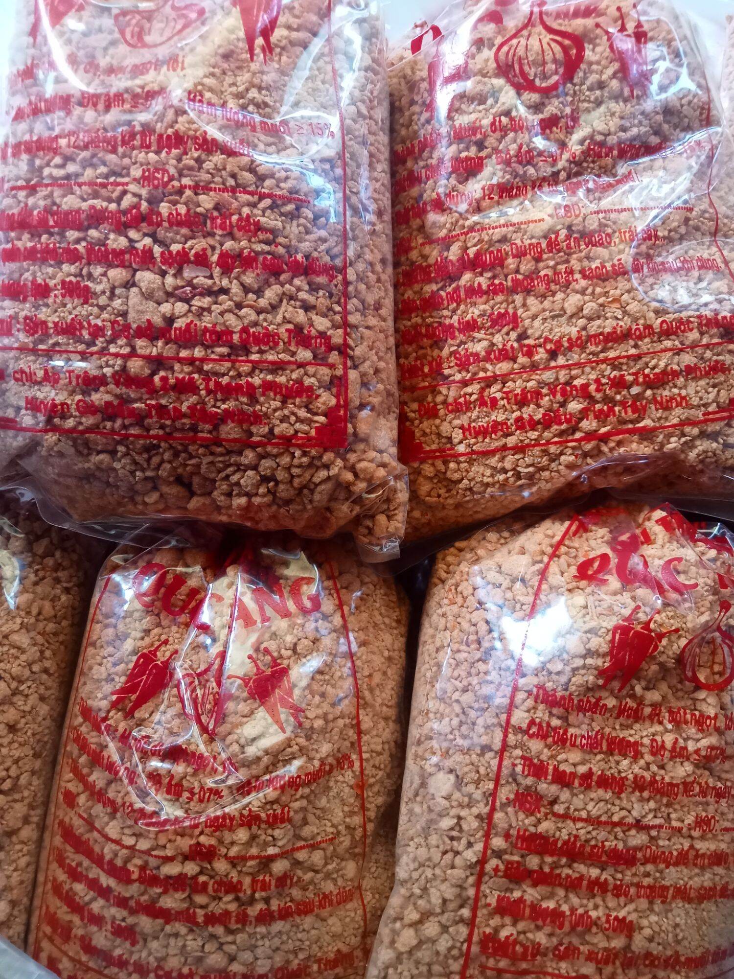 1 kg muối tôm Tây Ninh