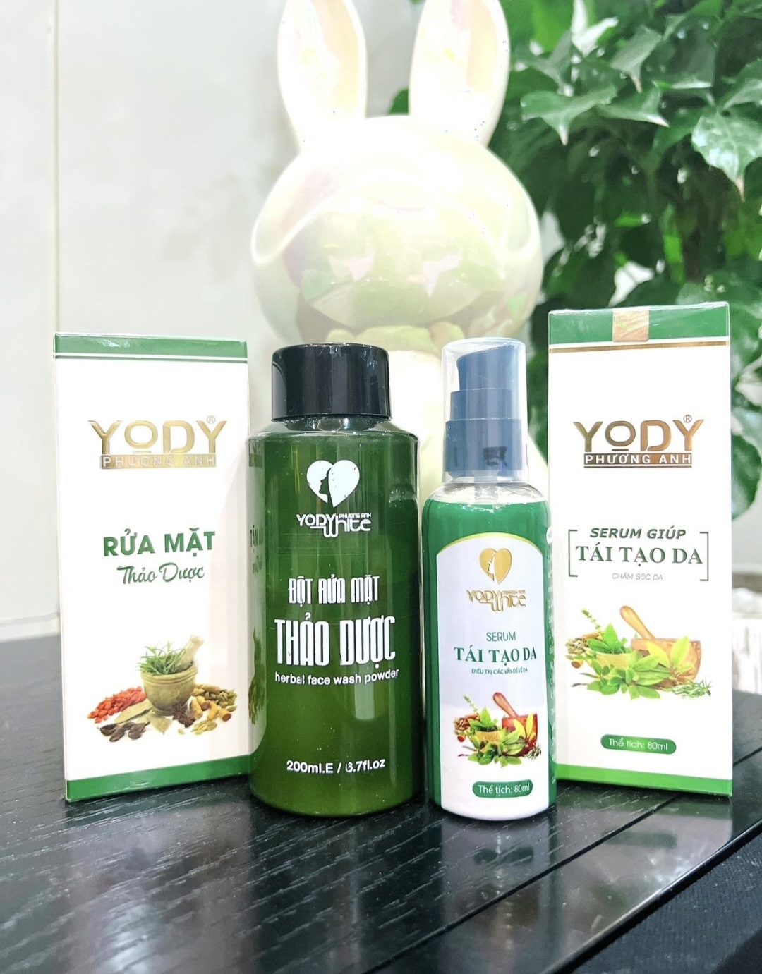 Combo tái tạo da yody phương anh mẫu mới