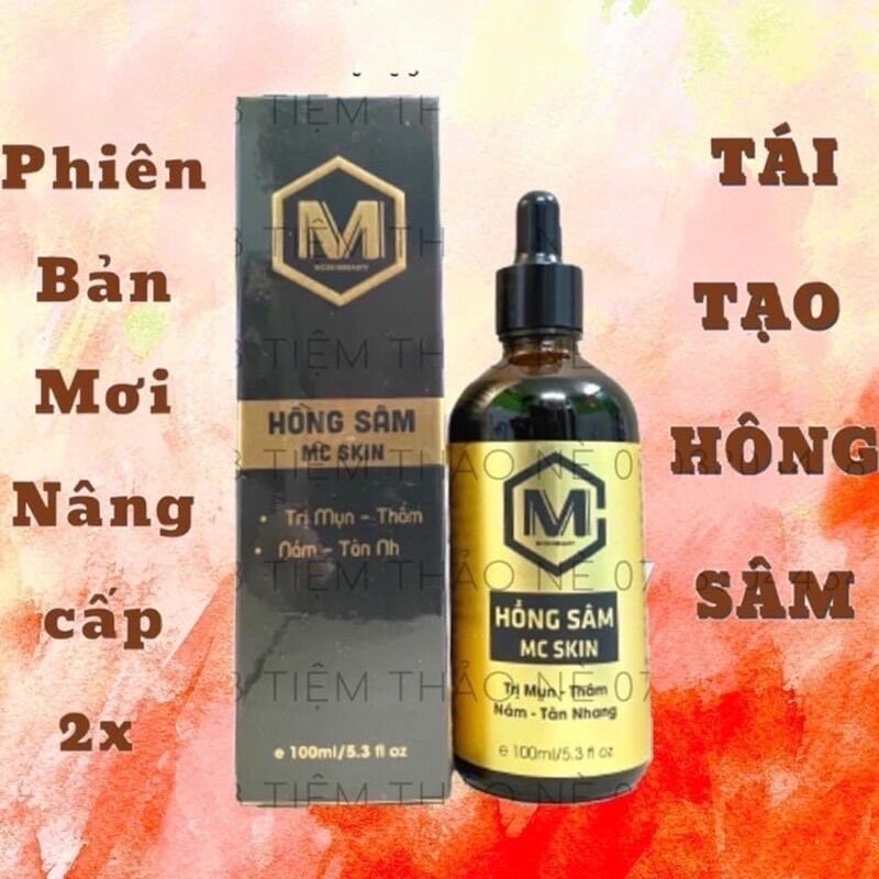 COMBO TÁI TẠO HỒNG SÂM MCSKIN