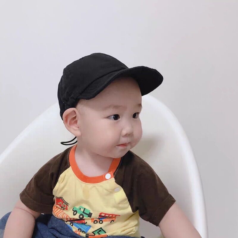 Mũ lưỡi trai mềm vành ngắn cho trẻ em