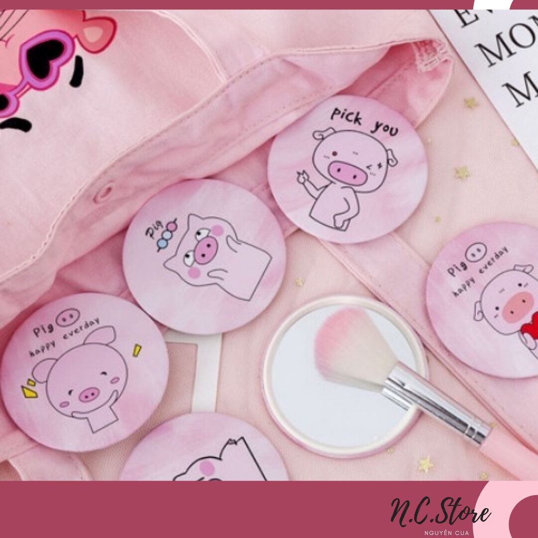 Gương Trang Điểm Mini Siêu Xinh