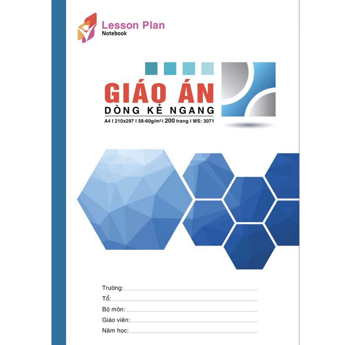 Sổ giáo án 200 trang