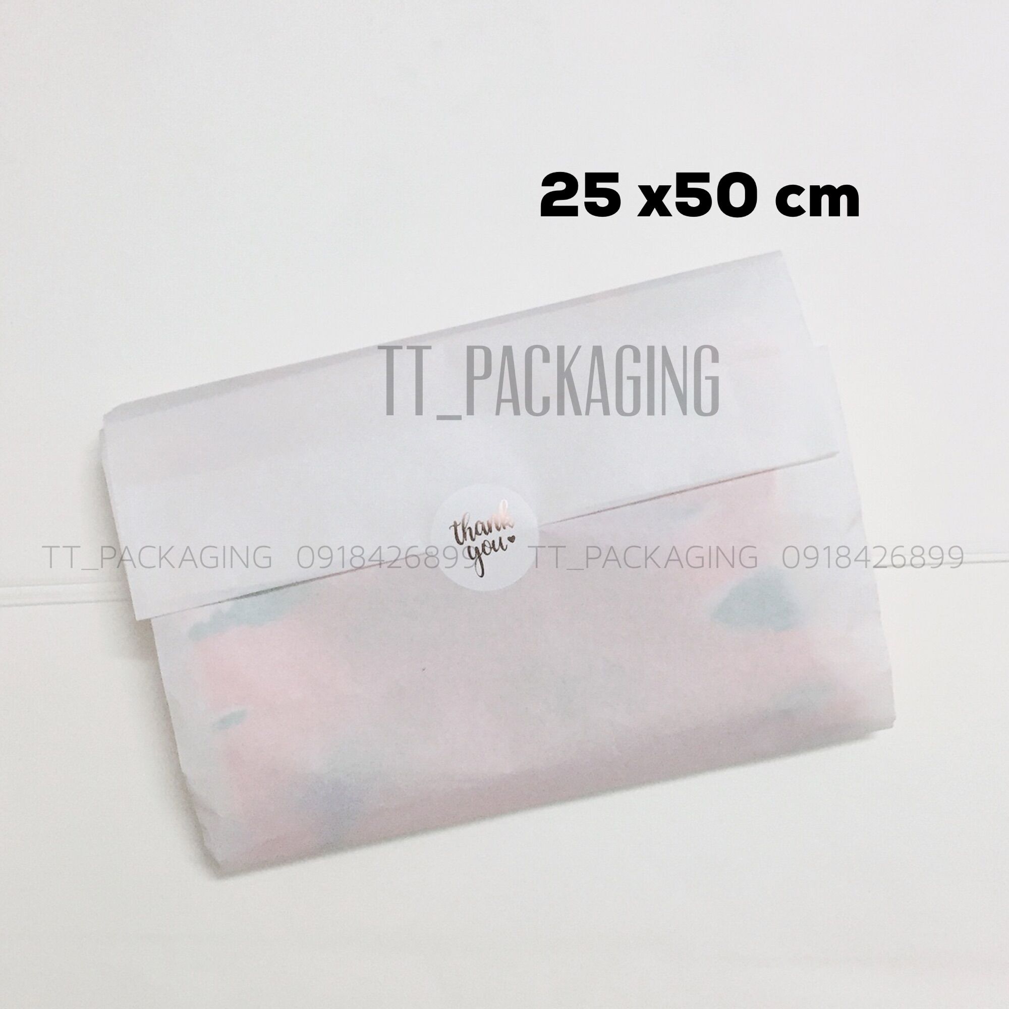 100 Tờ giấy pelure kích thước 25x50 cm bọc gói hàng, để hút chống ẩm sản phẩm