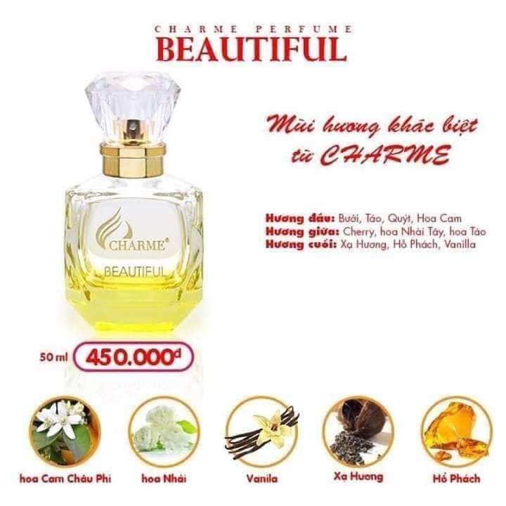 Nước Hoa Charme Beautiful 50ml
