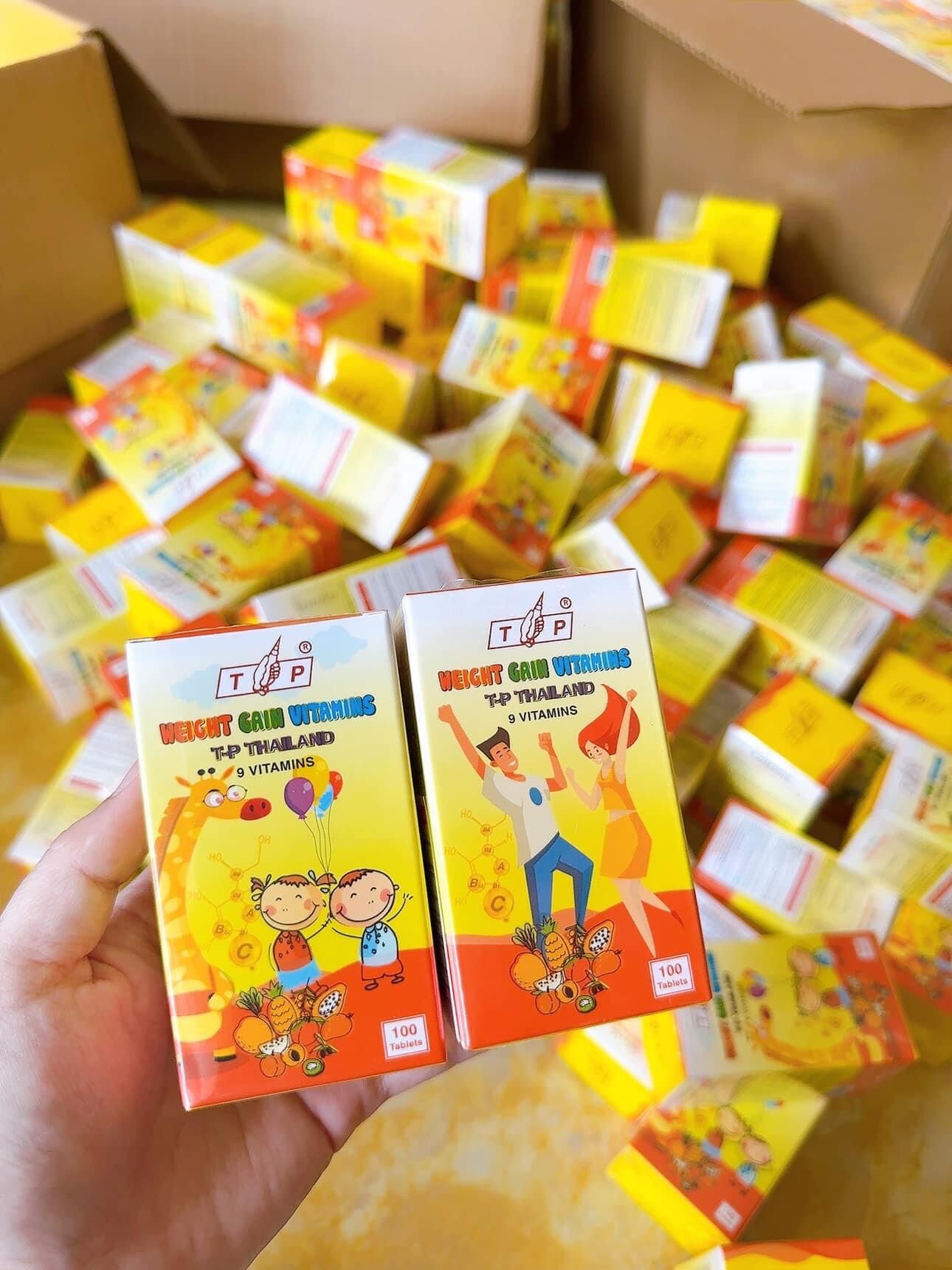 Vitamin tăng cân TP Thái Lan ( có check mã vạch SP chính hãng )