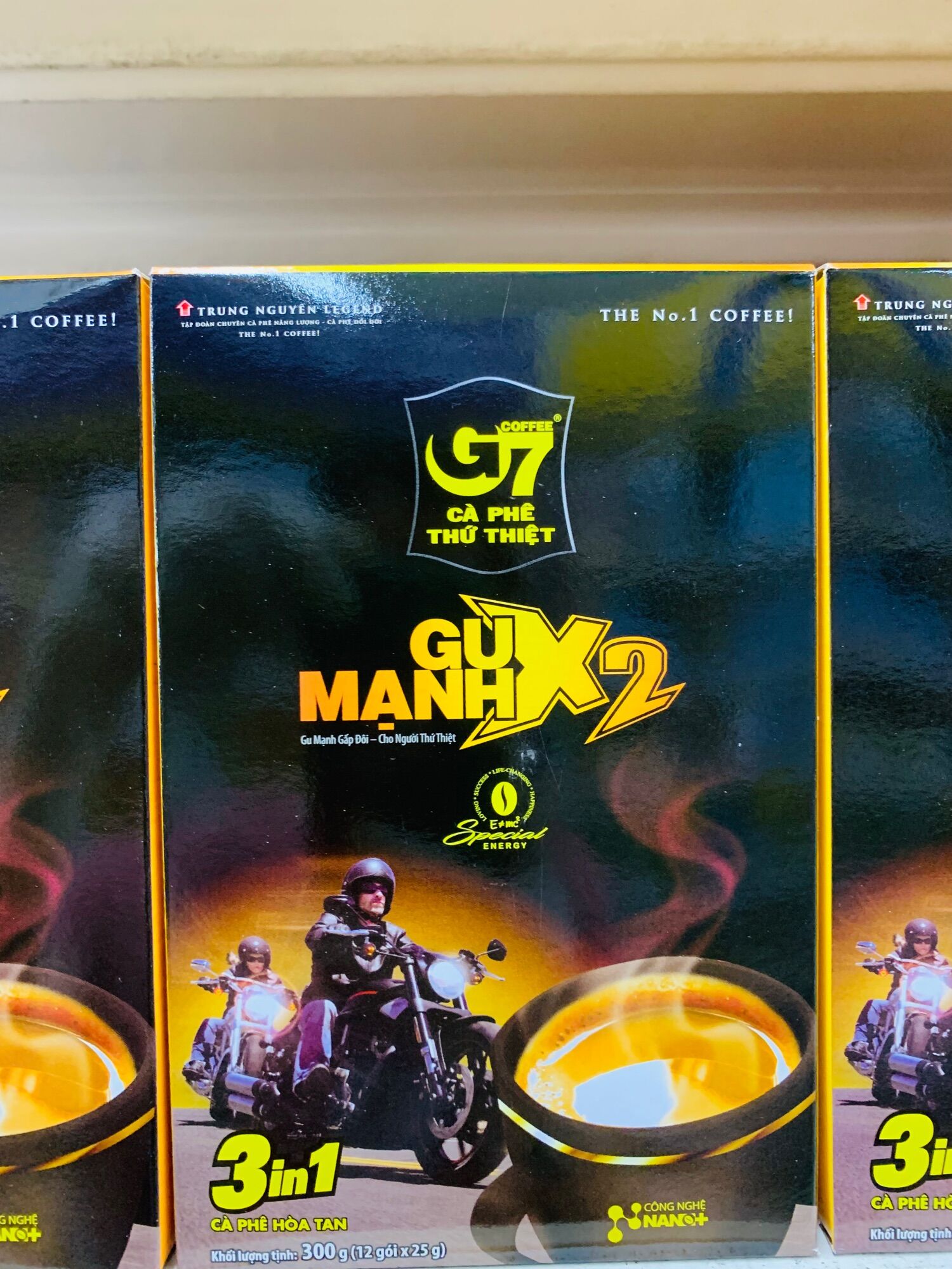 Cà phê G7 3in1 gu mạnh 288-300g