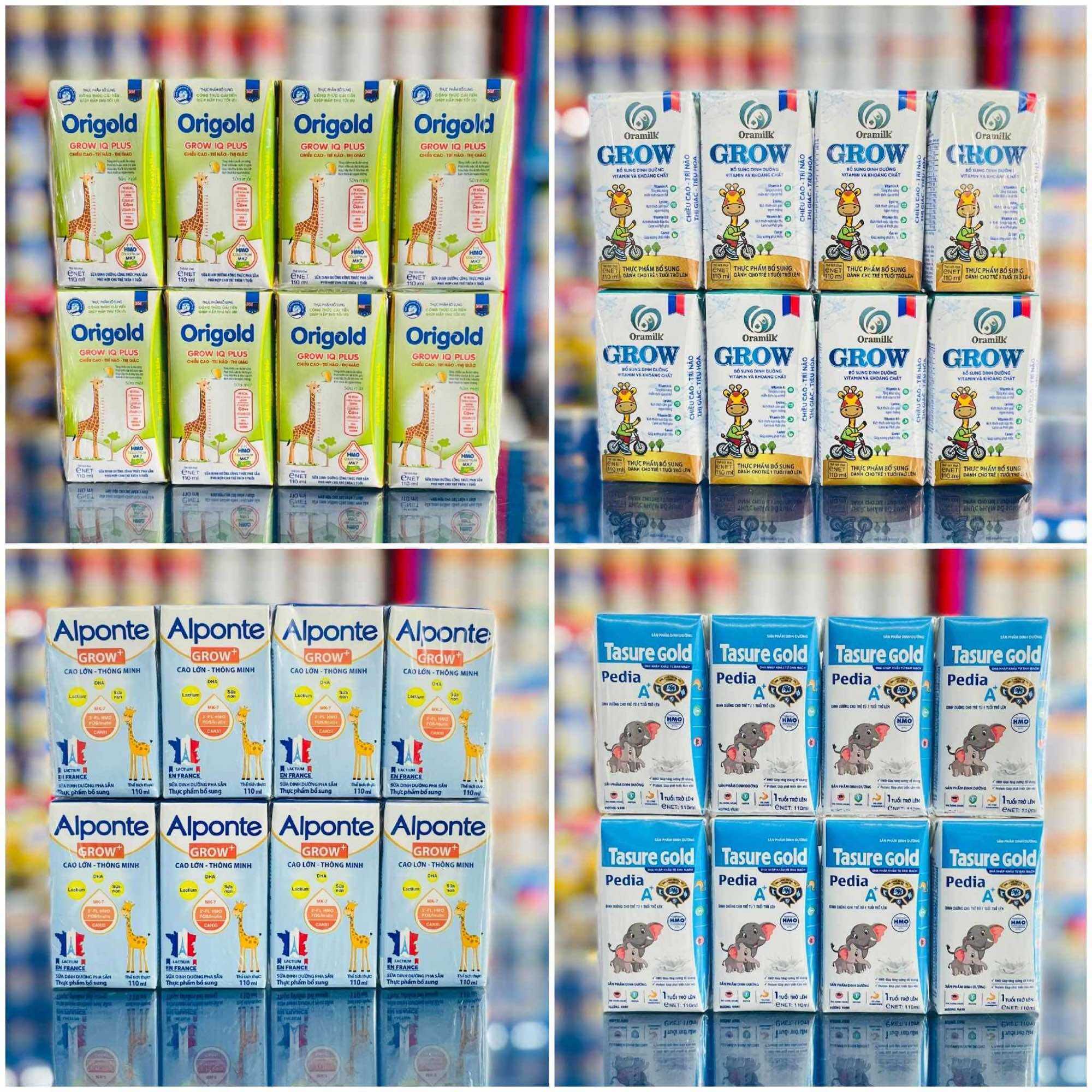 [TRỢ GIÁ Date 07/2024, mẫu thẻ cào] Thùng 48 hộp Sữa Bột Pha sẵn Oggi 110ml