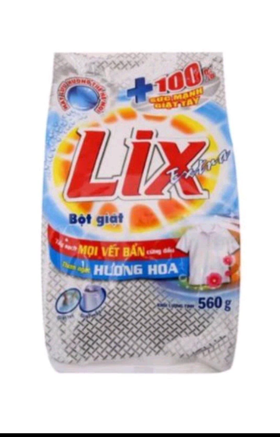 1 thùng bột giặt Lix extra 20 gói loại 56g