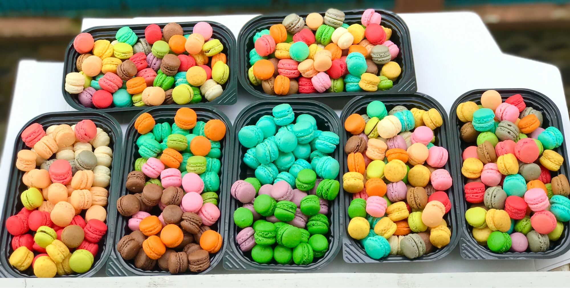 [HCM]Bánh MACARON- 100 viên mix vị - giá sỉ