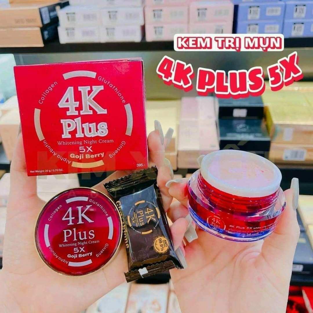 Kem Mụn, Thâm Chuyên Sâu 4K Plus 5X Thái Lan