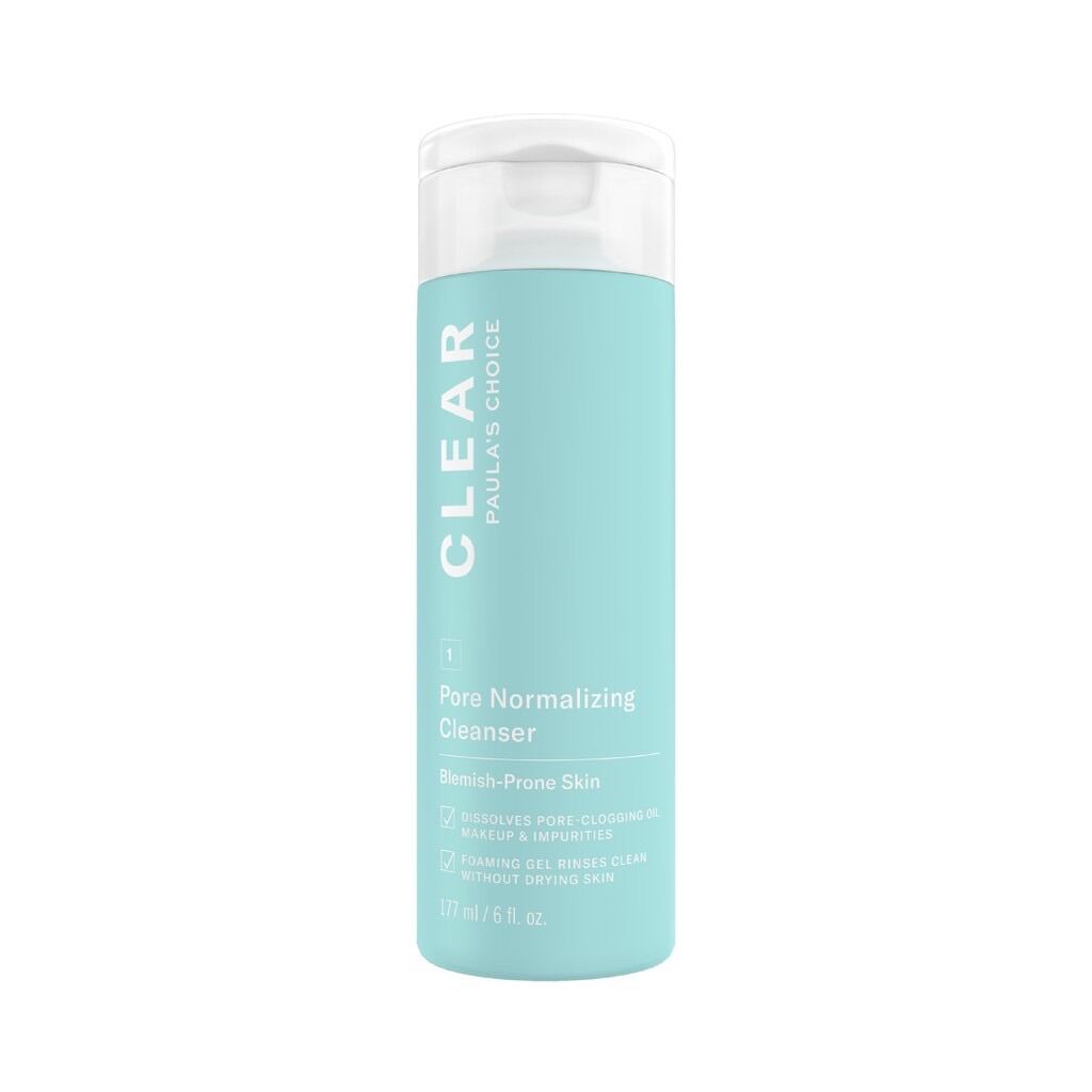 [Fullsize 177Ml] Sữa Rửa Mặt Dạng Gel Ngăn Ngừa Mụn Và Se Khít Lỗ Chân Lông Paula’s Choice Pore Normalizing Cleanser