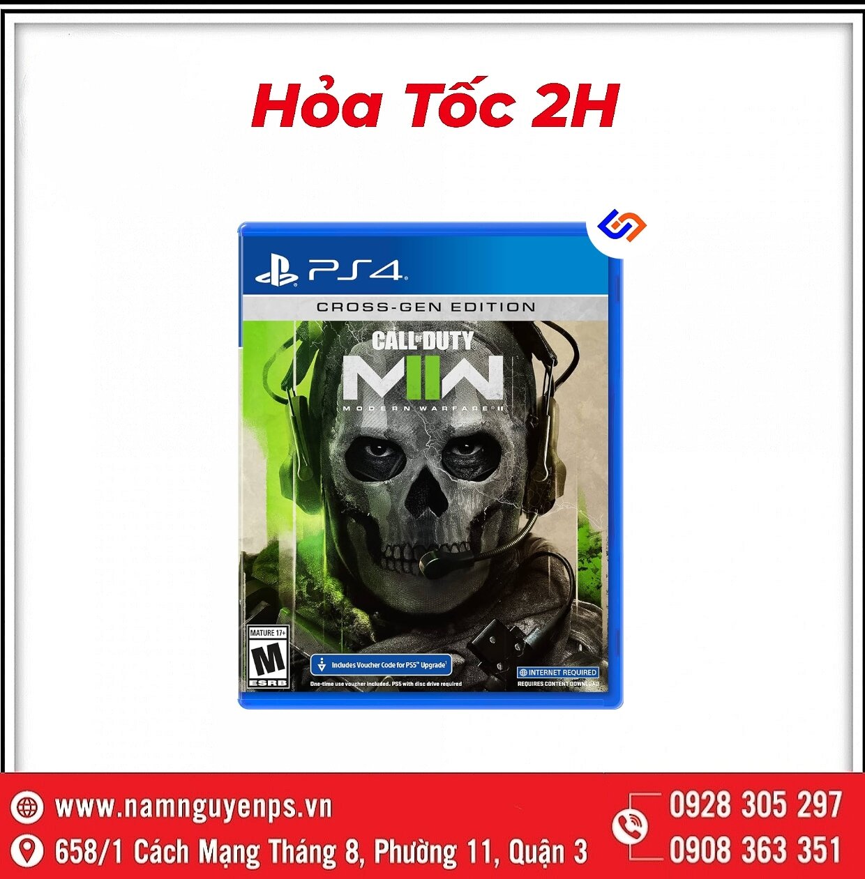 Đĩa game ps4 | call of duty modern warfare 2 cod mw2