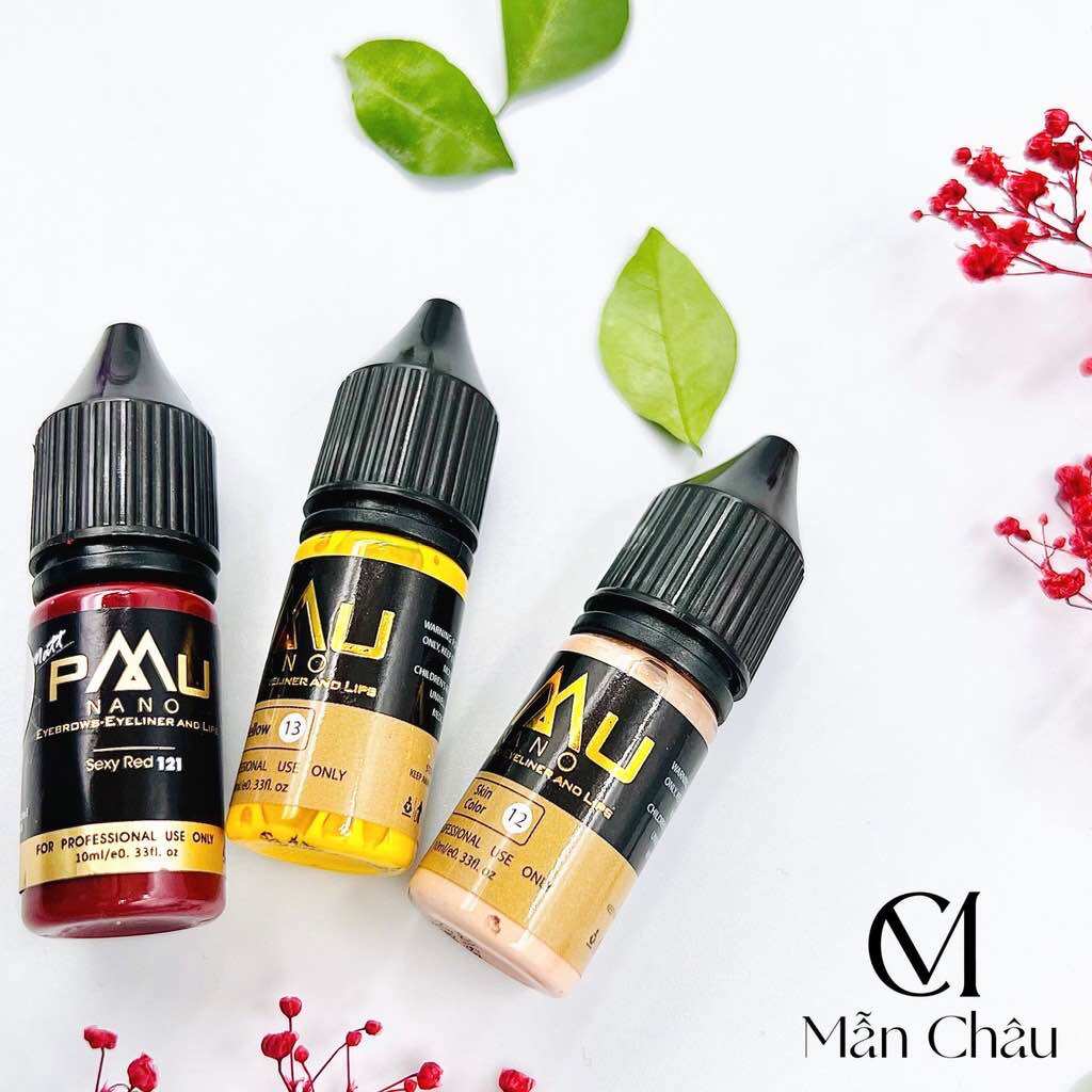 [MẪU MỚI] Mực Phun Xăm NANO PMU Phun Mày Môi Mí