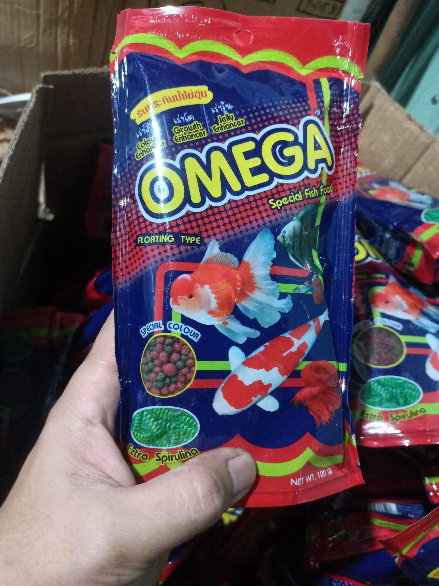 CÁM OMEGA THÁI LAN , CÁM CHO CÁ CẢNH , THỨC ĂN CHO CÁ , OMEGA