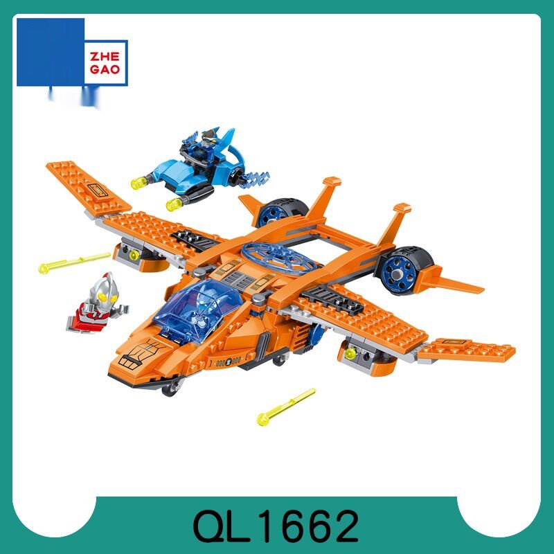373pcs đồ chơi lego lắp ghép mô hình máy bay trực thăng mã ql1662