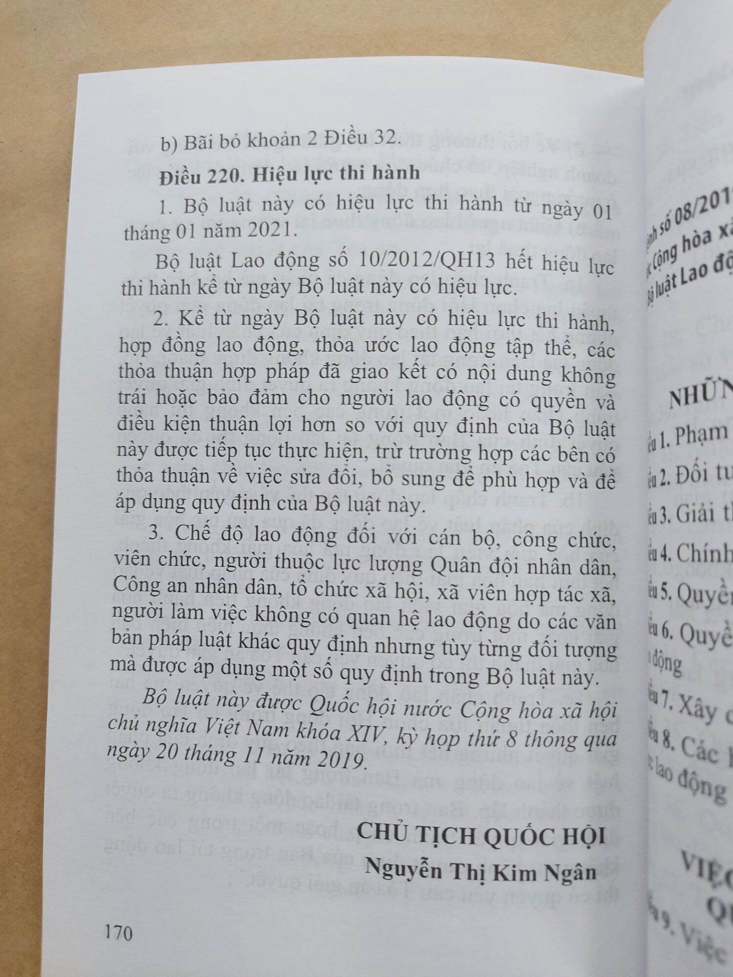 Bộ Luật Lao Động