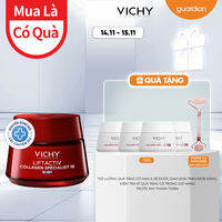 Kem Dưỡng Ban Đêm Vichy Liftactiv Collagen Specialist 16 (Hỗ Trợ Cải Thiện 16 Dấu Hiệu Lão Hóa) 50Ml