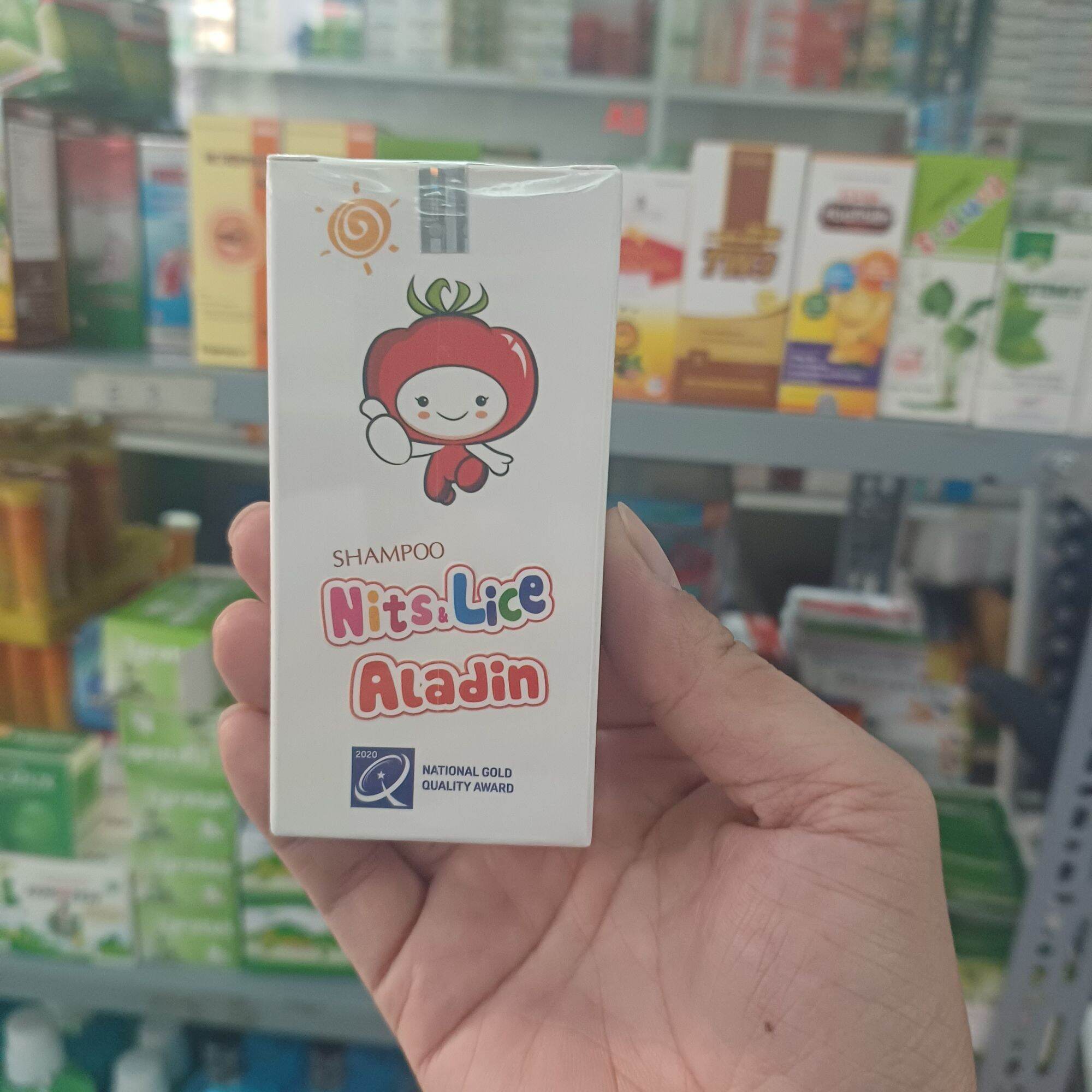 Dầu gội dược liệu sạch chấy Aladin 30g