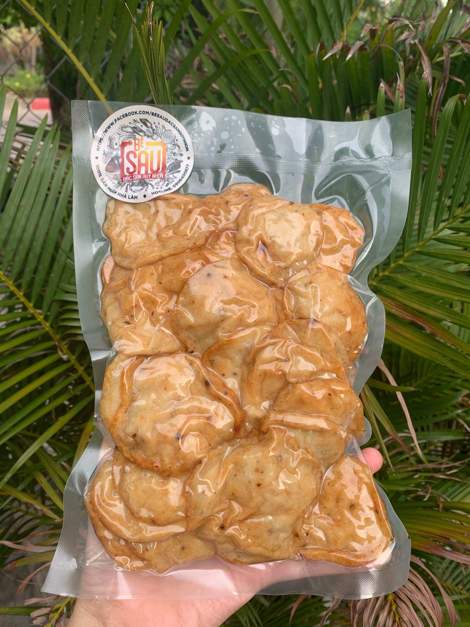 Chả cá chiên Quy Nhơn miếng nhỏ 500gr (Ship hoả tốc HCM) chả cá ngon