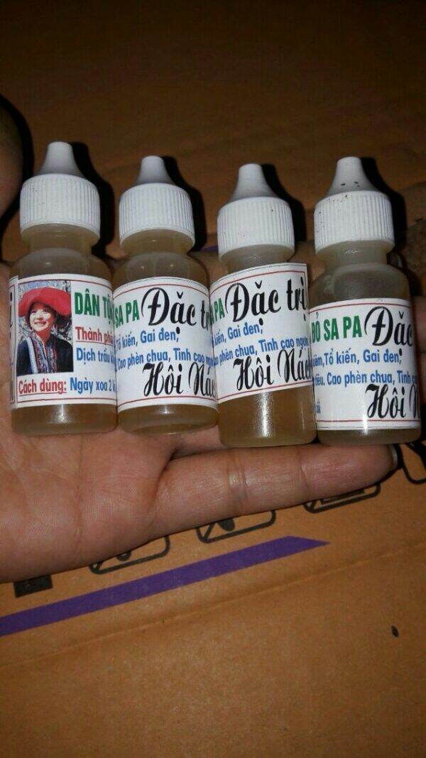 Thuoc dac tri hôi nách