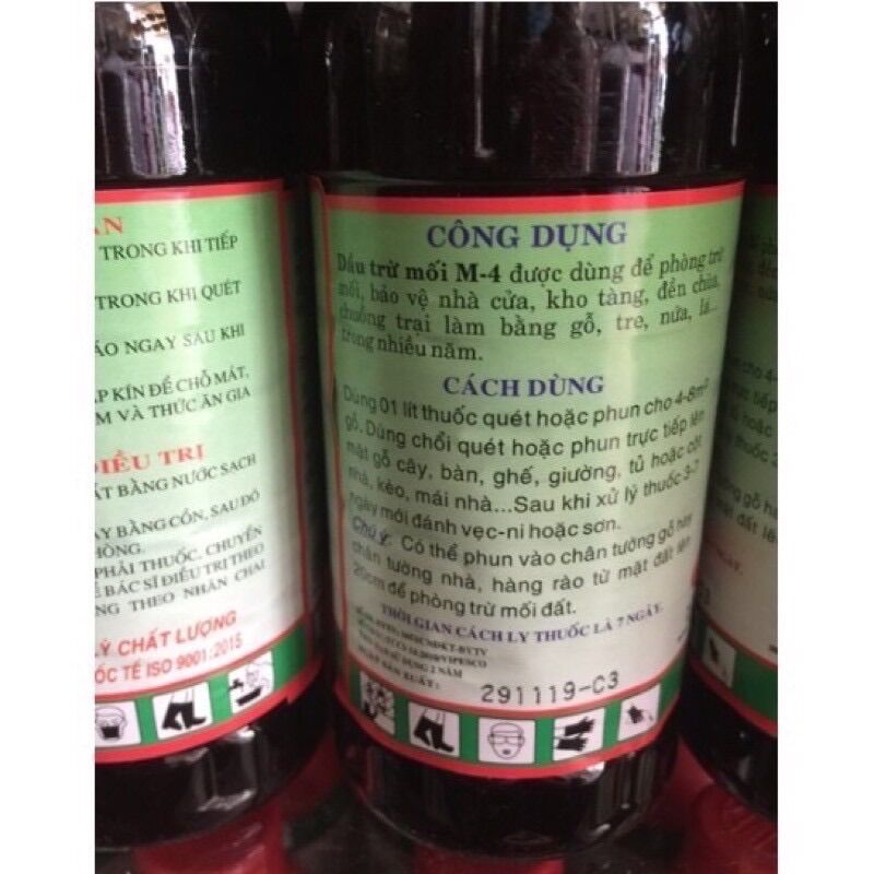 Dầu trừ mối mọt M4