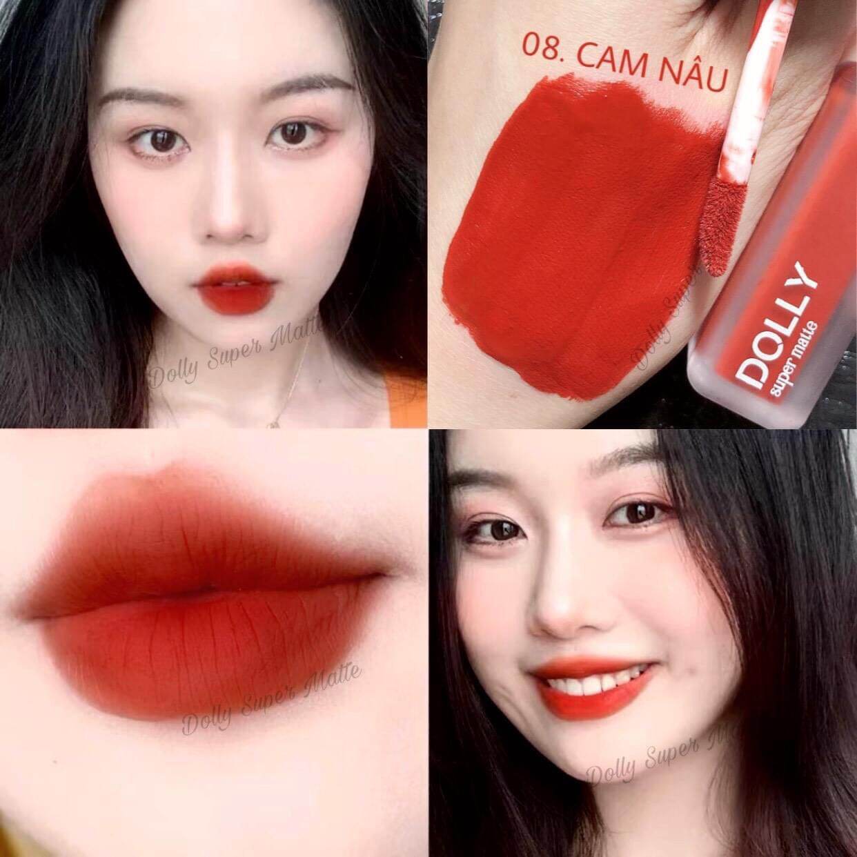 Cam Nâu_Son Dolly Super Matte Hot Trend 2021