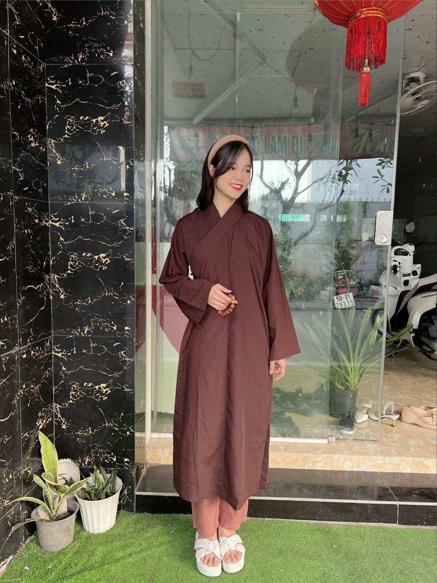 Áo Tràng Đi Chùa _ Vãi Katê Nam và Nữ