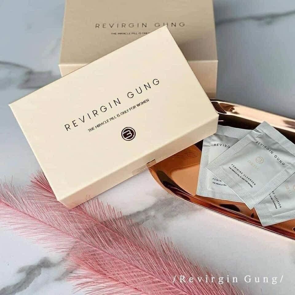 Revigin Gung - new 14viên đặt làm hồng-se khít-tăng đàn hồi-loại bỏ v.iêm nh.iễm P.hụ kh.oa nữ